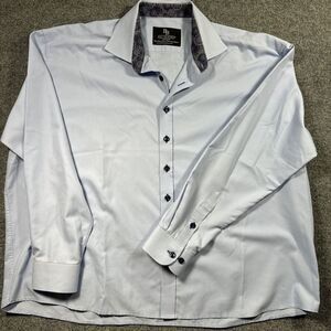 Big And Tall Rockabilly‎ Western Wear Black Button Up Shirt